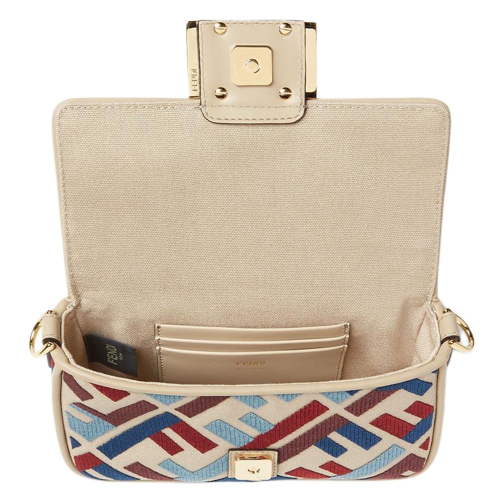 Женская сумка Fendi Baguette (мультиколор) — фото 4