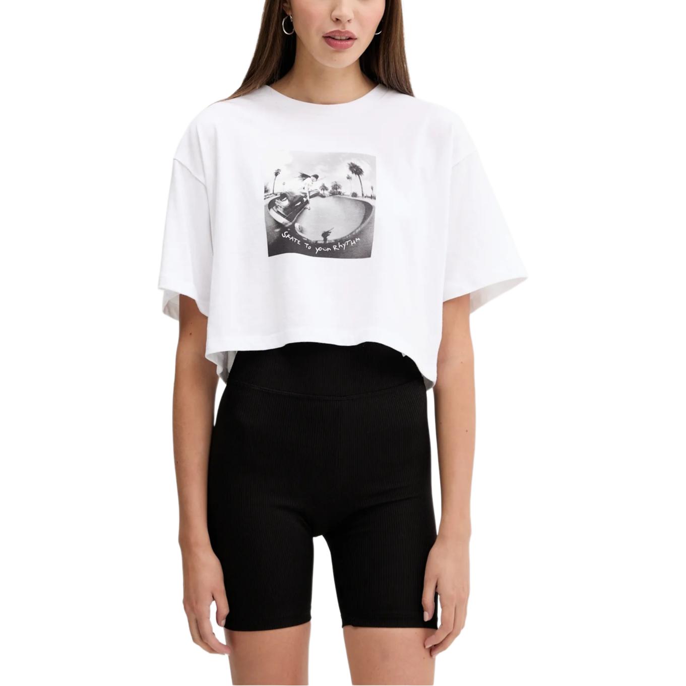 Женская футболка Vans Vans T (белый)