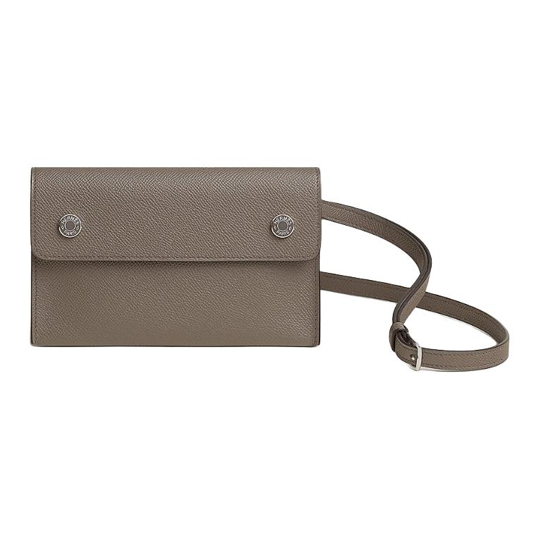 Женская сумка Hermes Hermèsnap 19 (мокка)