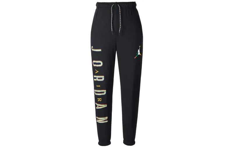 Jordan Knitted Sweatpants Men's Black