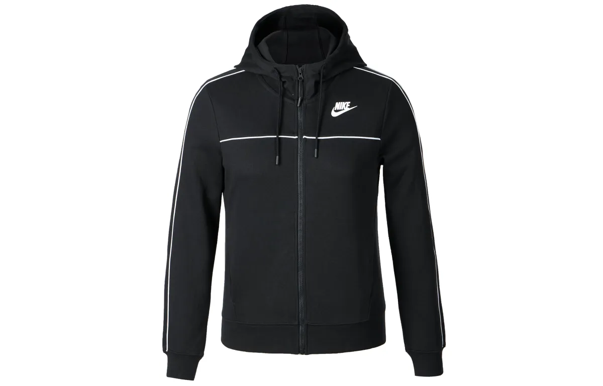 Nike Jackets Women's Black Hooded Moderate Other