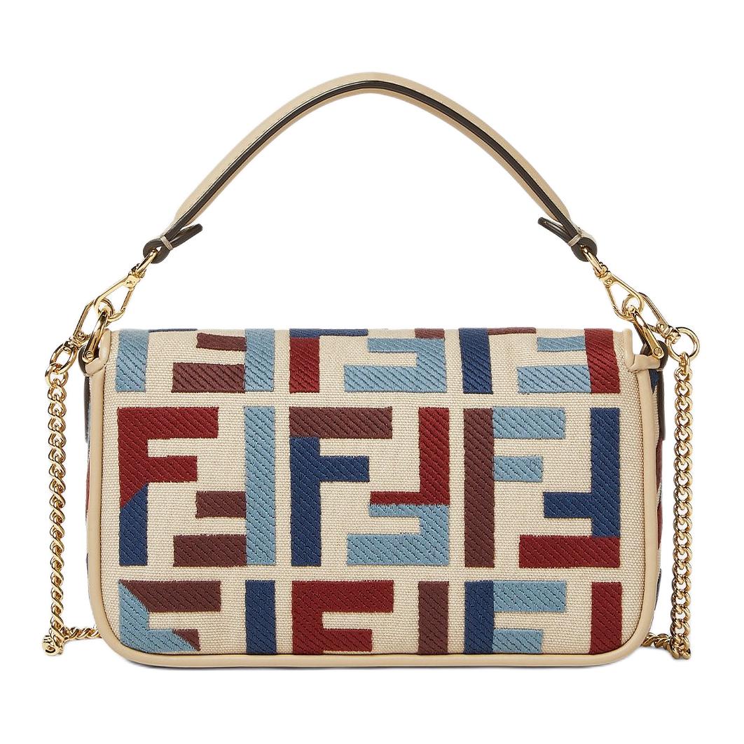 Женская сумка Fendi Baguette (мультиколор) — фото 3