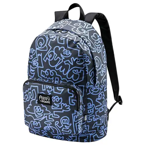 PUMA Mr Doodle Collaboration Fabric Backpack Unisex Black/Blue