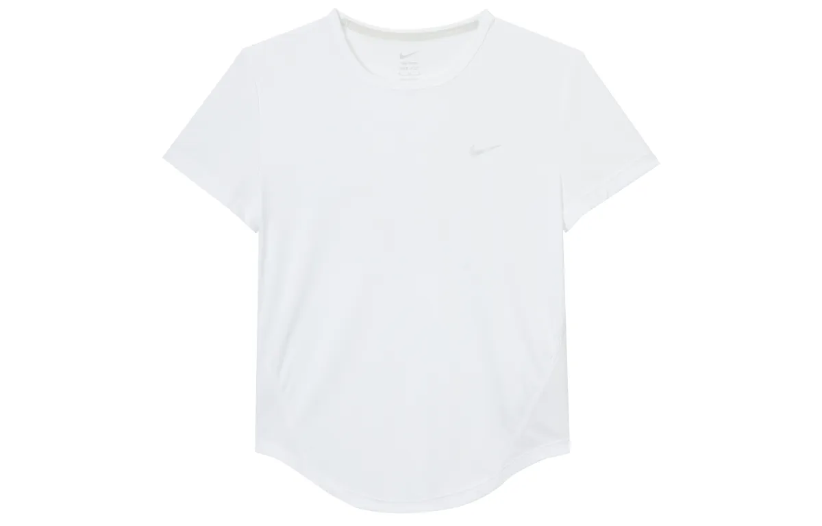 Nike Dri Fit Short Sleeved T Shirts Women's White