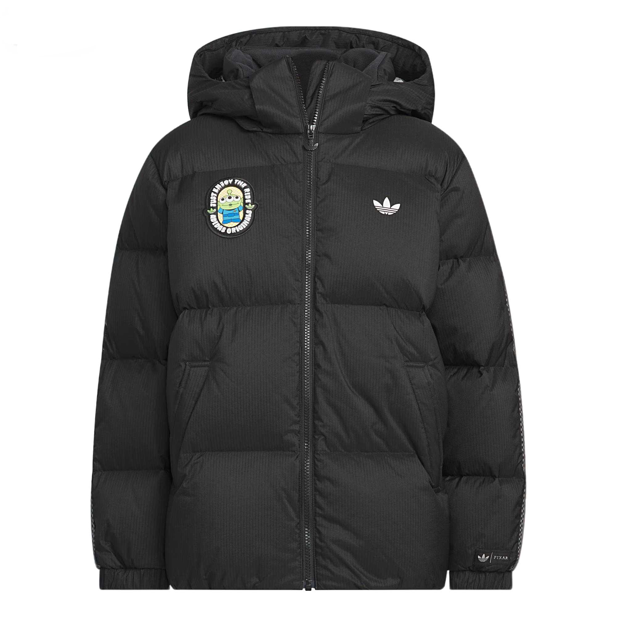 Детский пуховик adidas originals х Toy Story (зеленый)