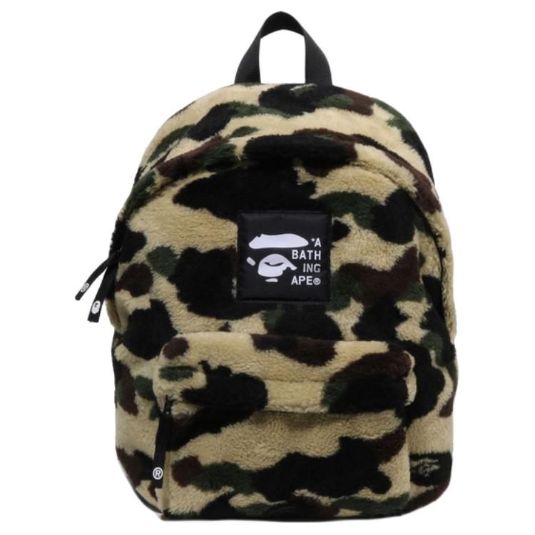 Детский рюкзак A BATHING APE A BATHING APE / (зелено-желтый)