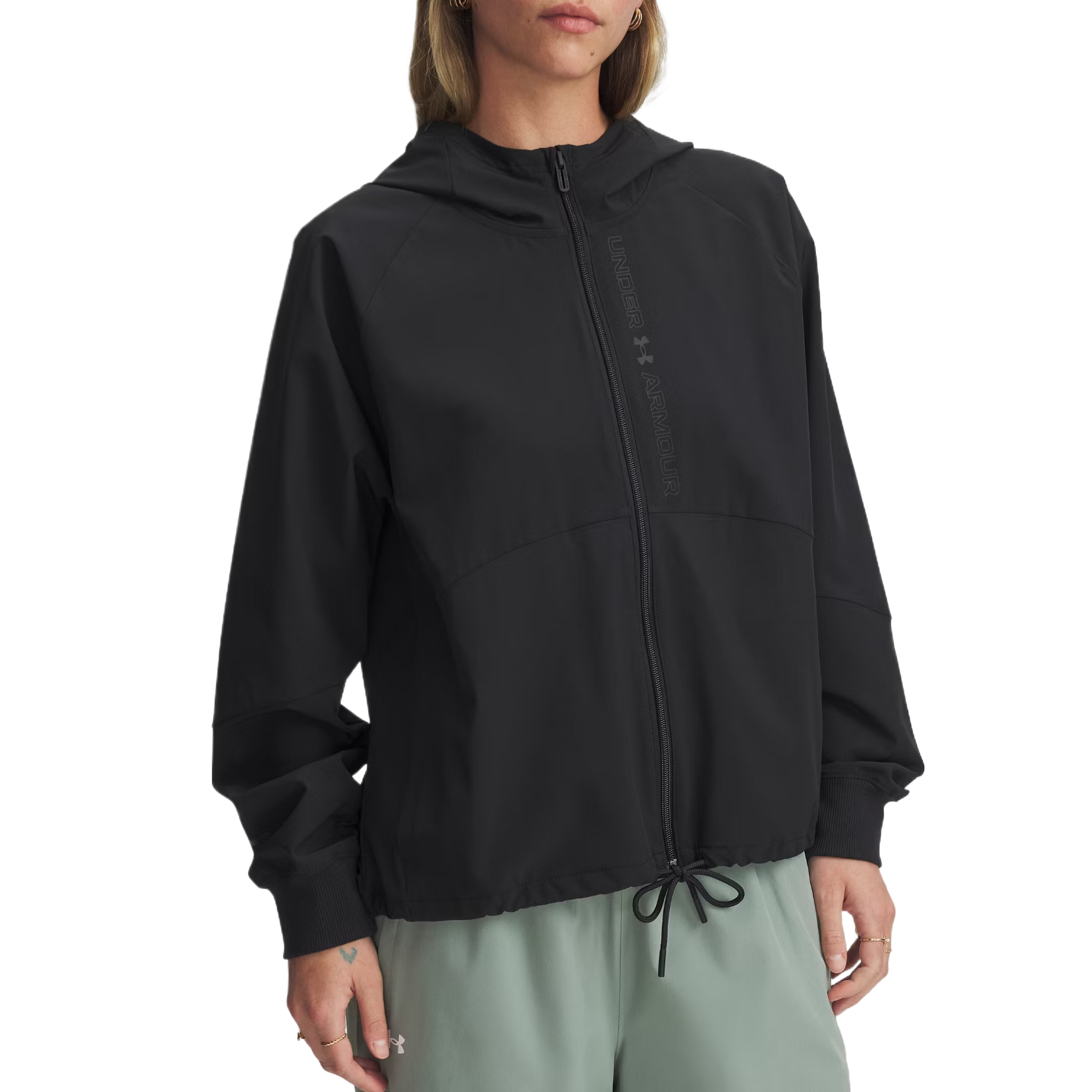 Женская куртка Under Armour WOVEN (черная)