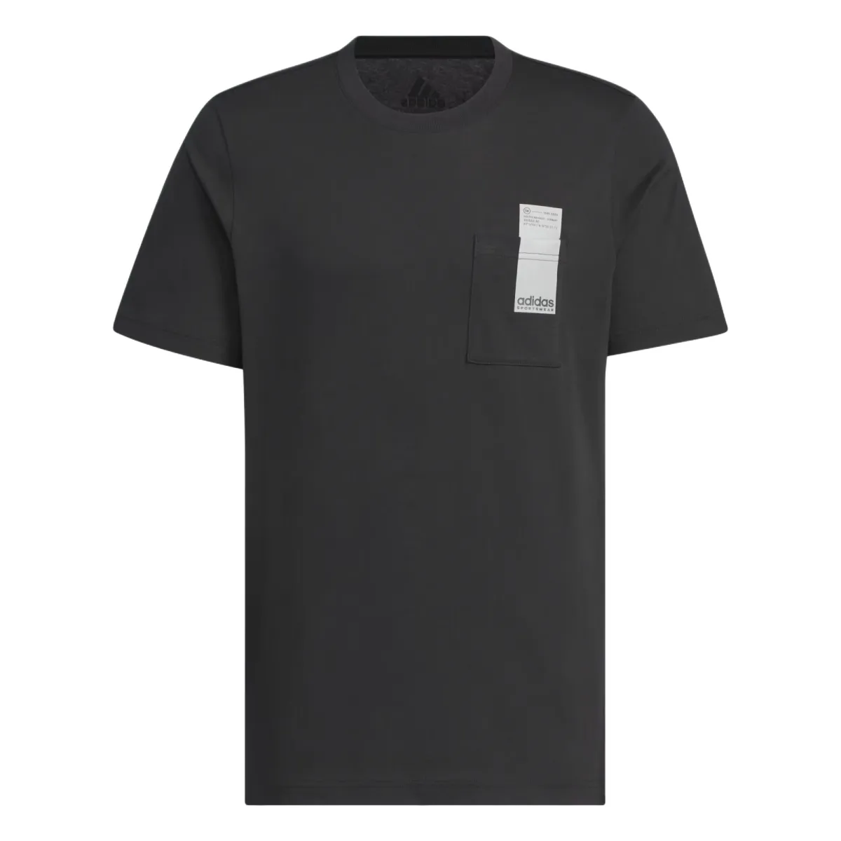 Adidas SMALL LINEAR LOGO POCKET TEE Black