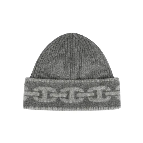 HERMES Heaven Cashmere Beanies Women's Gray