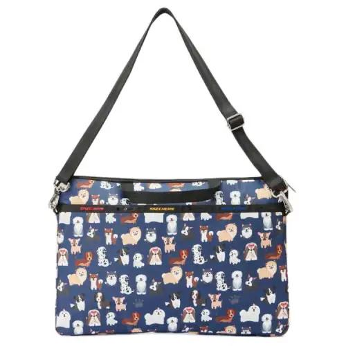 Skechers Fabric Shoulder Bag Regular Unisex Gray