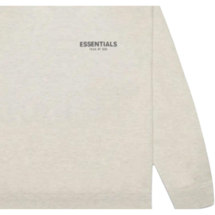 Худи Fear of God Essentials SS20 Mock Neck (светло-бежевое) — фото 5