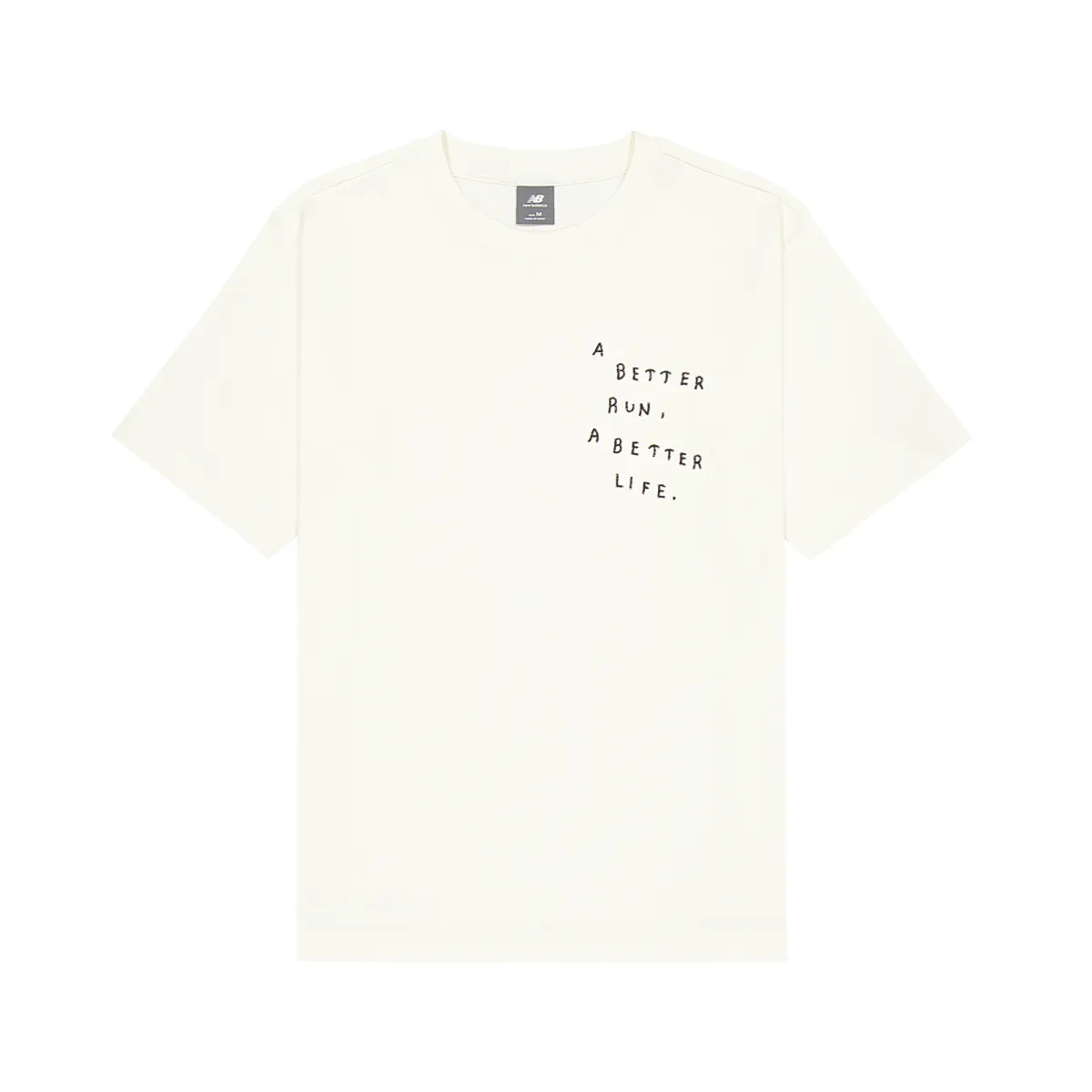 New Balance NB Grey T Shirt Men's White