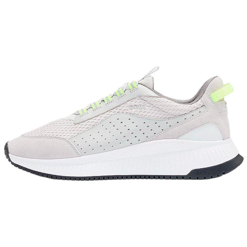 HUGO BOSS Легкий воздухопроницаемый Круглая голова со шнурками жизнь для отдыха обувь мужской стиль белый