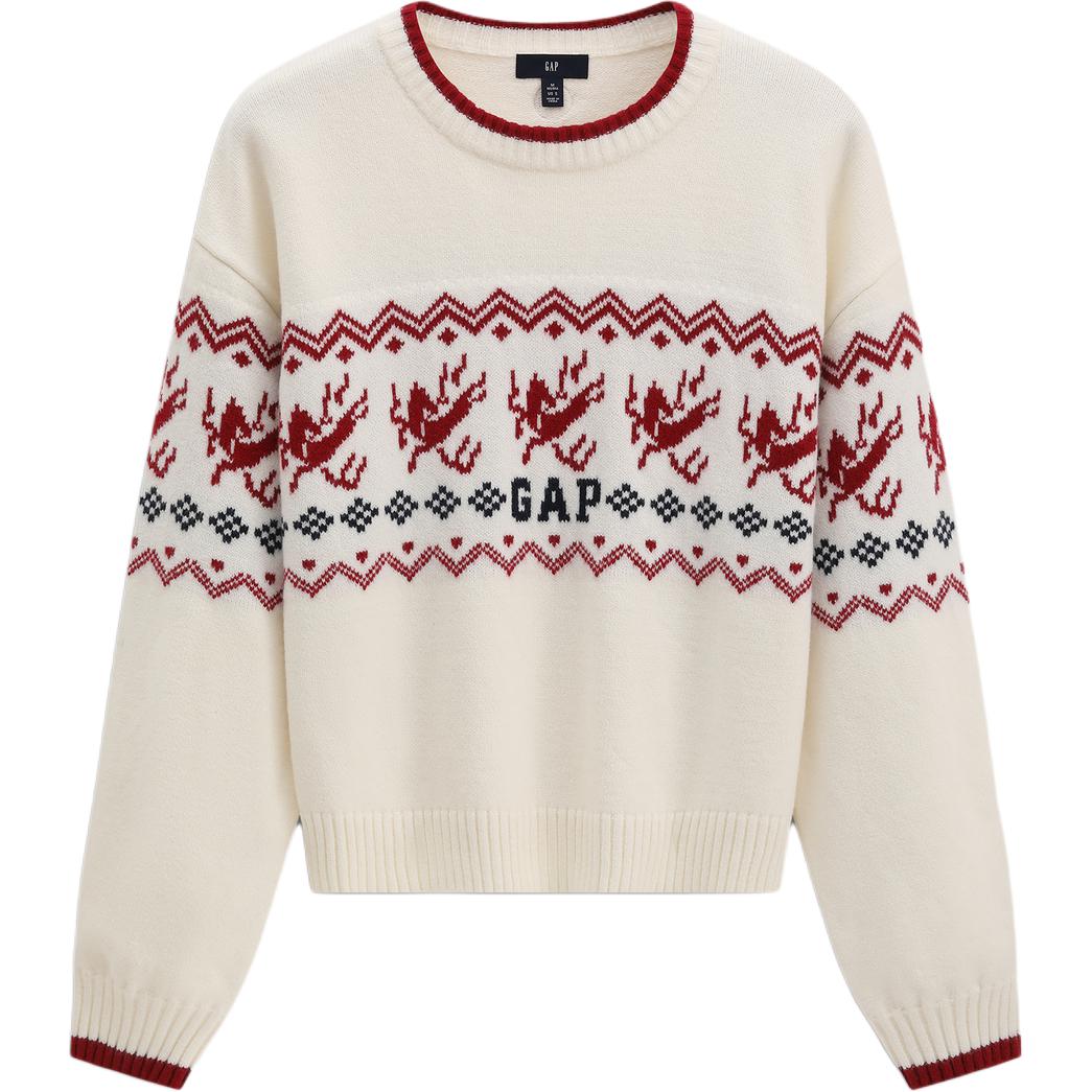Женский свитер GAP x Forbidden City Logo (красный) — фото 6