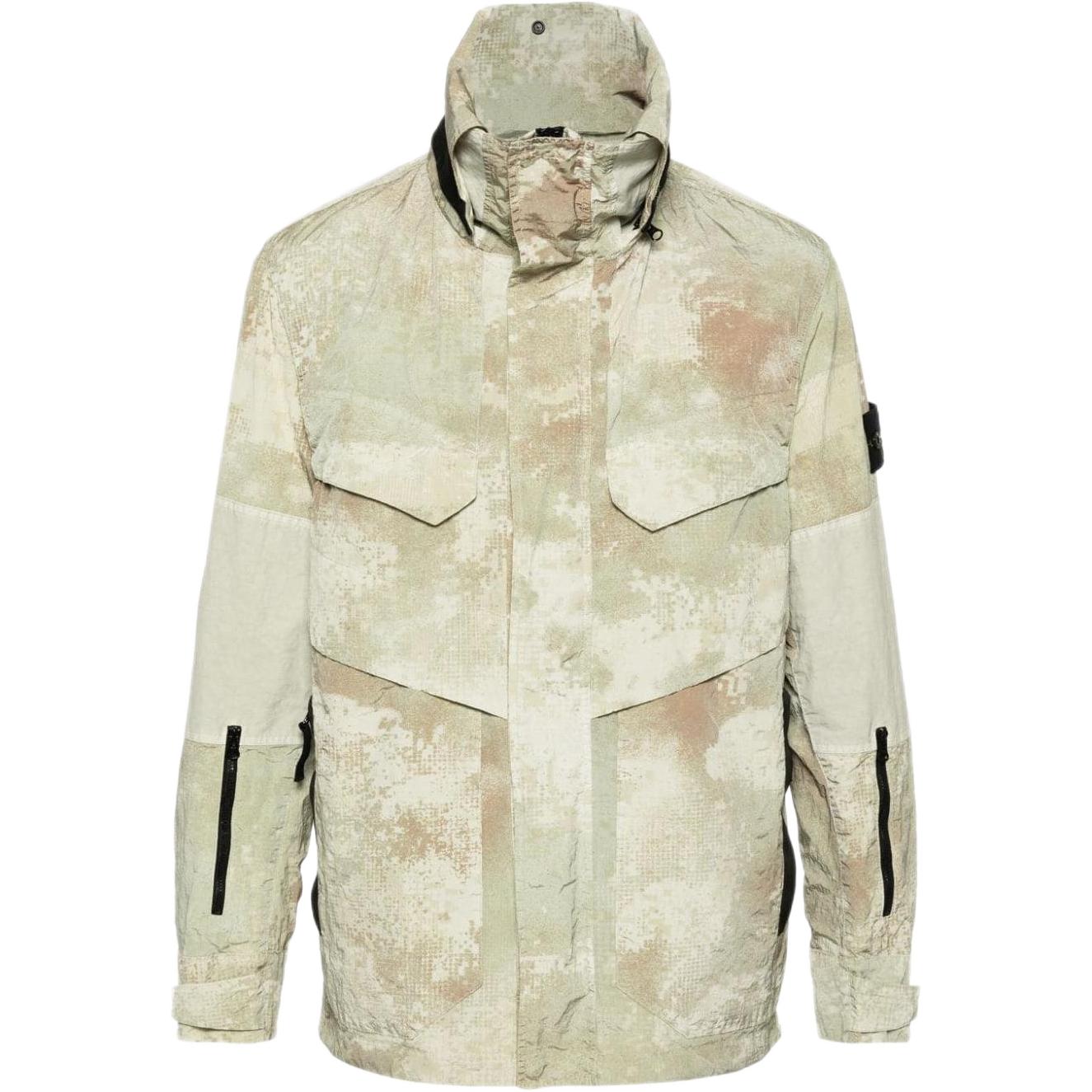 Мужская куртка STONE ISLAND (шалфейно-зеленая)