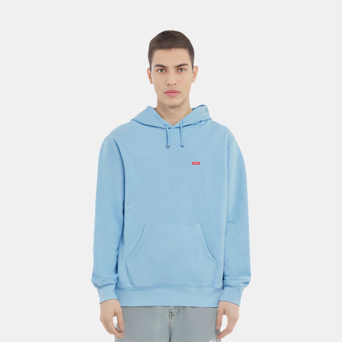 Худи Supreme Small Box Hooded Sweatshirt (коричневое) — фото 6