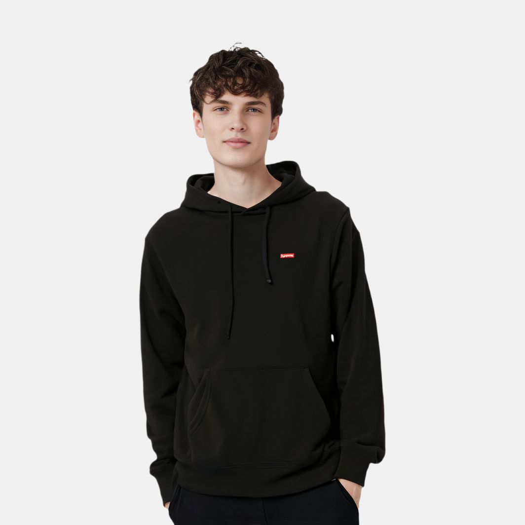 Худи Supreme Small Box Hooded Sweatshirt (коричневое) — фото 9