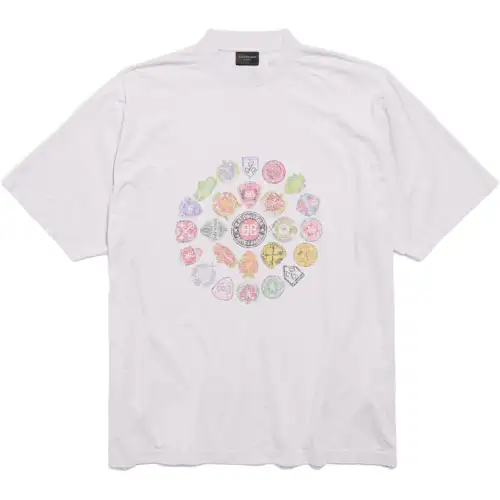 Balenciaga printed crew-neck T-shirt