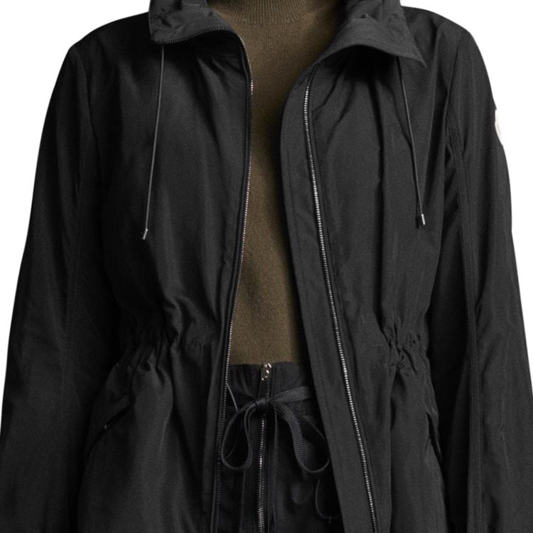 Женская куртка Moncler (черная) — фото 5