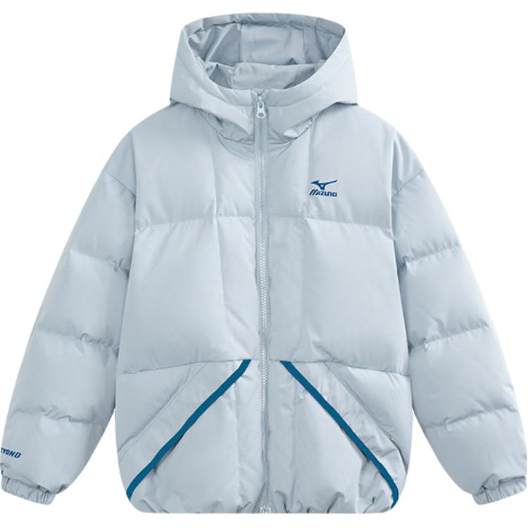 Детская куртка Mizuno Пуховик (светло-голубая)