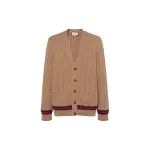 GUCCI Cashmere Sweater Men's Brown