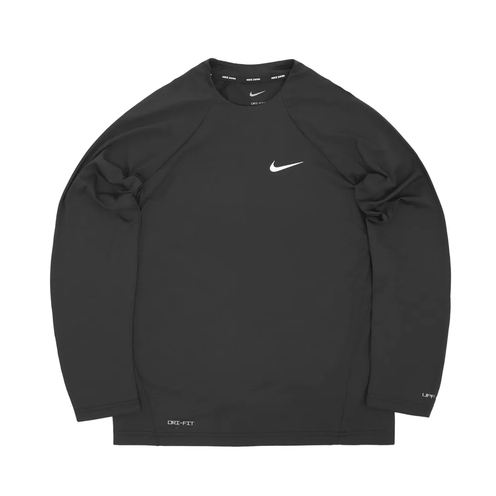 Nike T-Shirts Women's Black Crew Neck Moderate Straight Fit