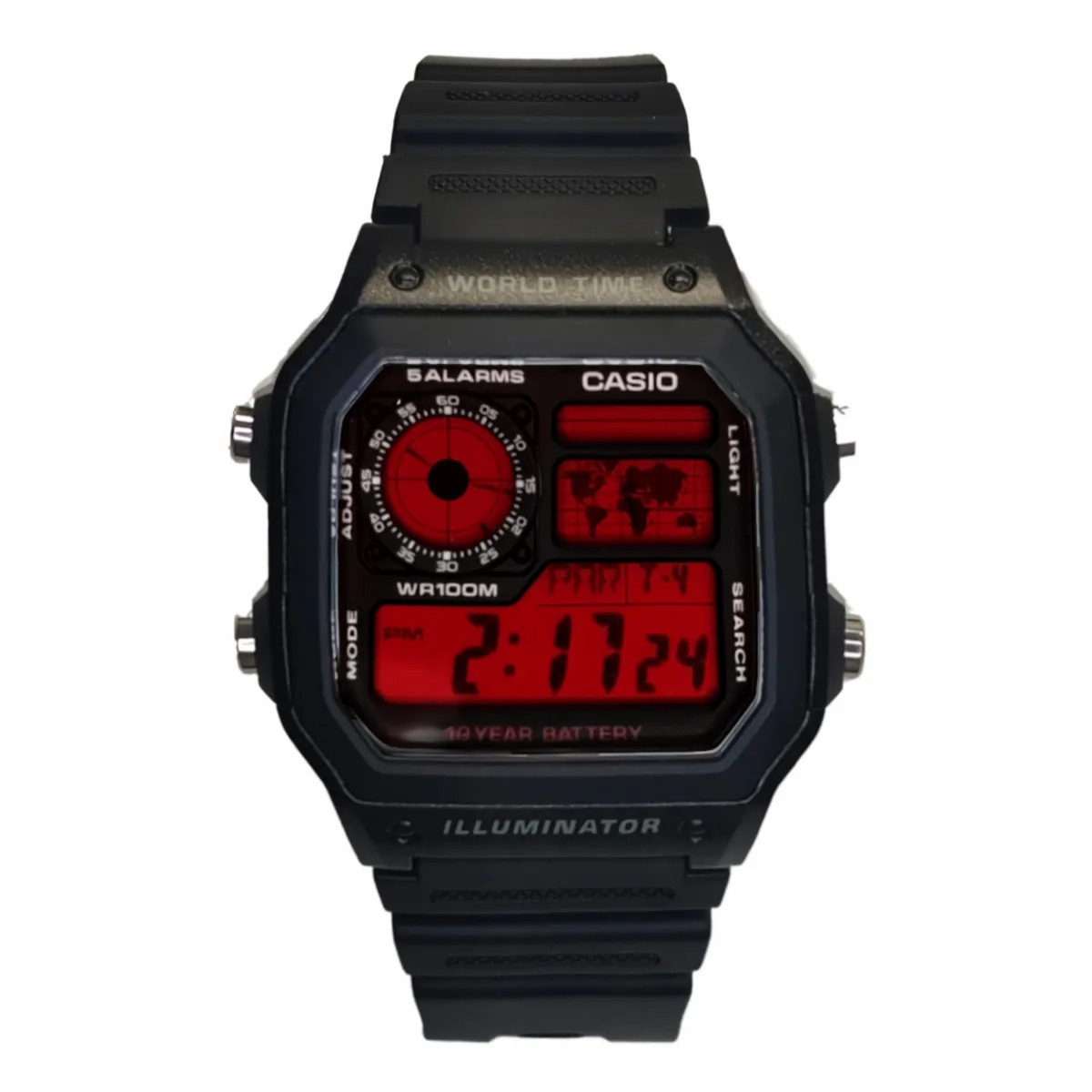 CASIO Unisex YOUTH Red Watch