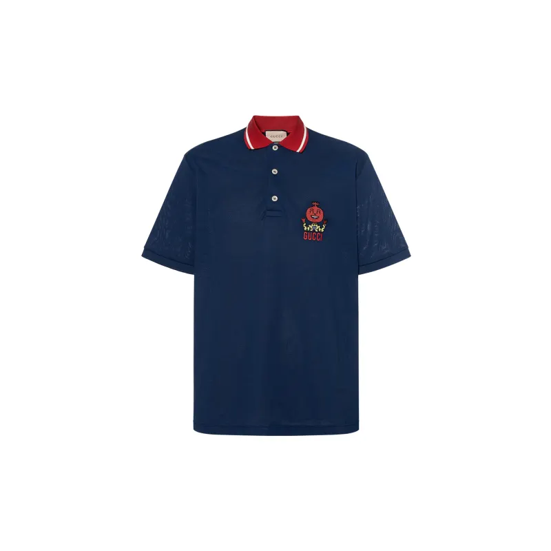 GUCCI Pablo Delcielo Logo Polo
