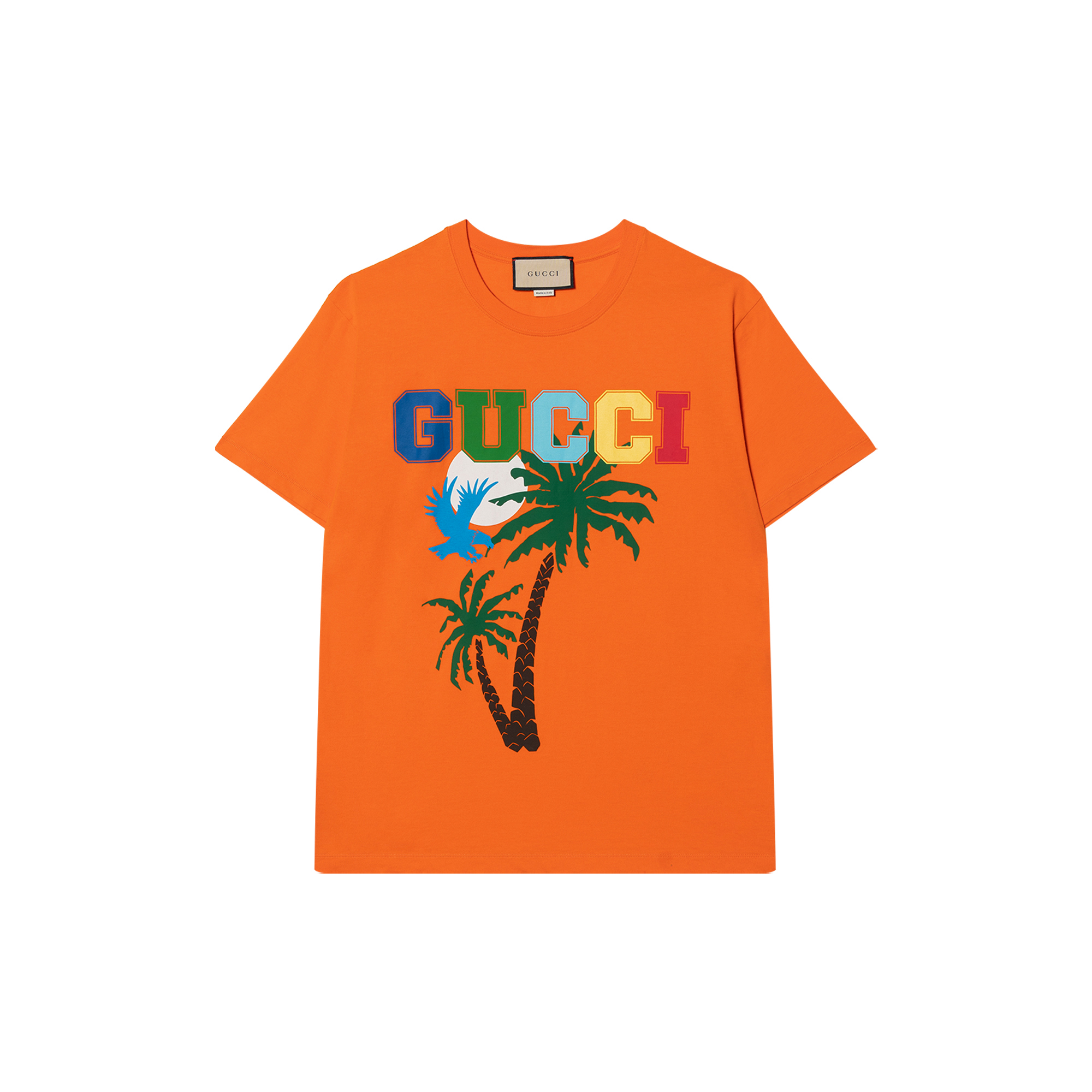 Мужская футболка Gucci (оранжевый)