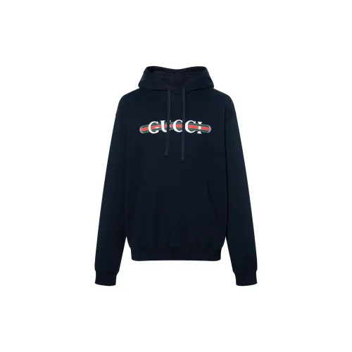 GUCCI Printed Jersey Hooded Sweatshirt