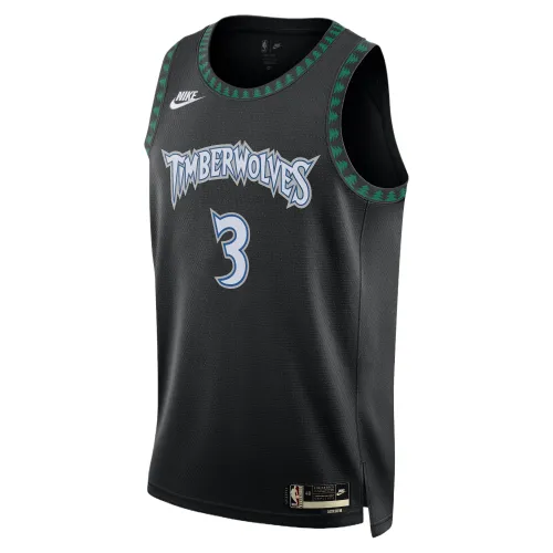 Nike Dri-Fit NBA Minnesota Timberwolves Jaden McDaniels No. 3 Classic Edition Sleeveless Round Neck Comfortable Basketball Vest Same Style for Men and Women