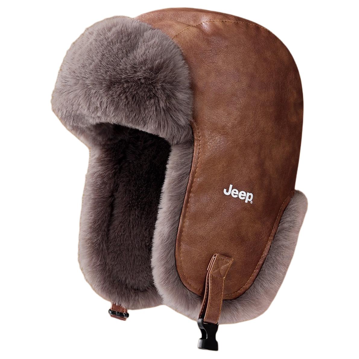 Мужская кепка Jeep Ushanka Cap (черная)