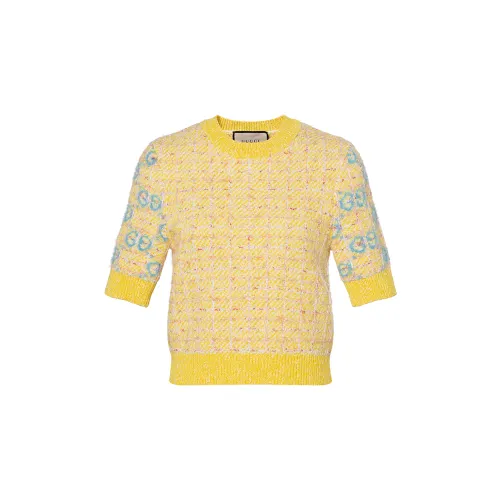 Gucci 2020s intarsia knit top