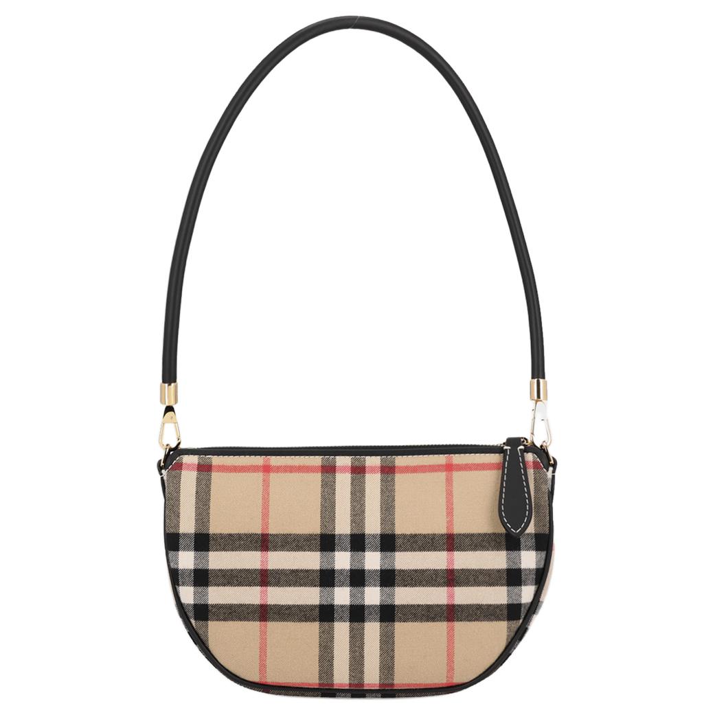Женская сумка Burberry Olympia (бежевая)