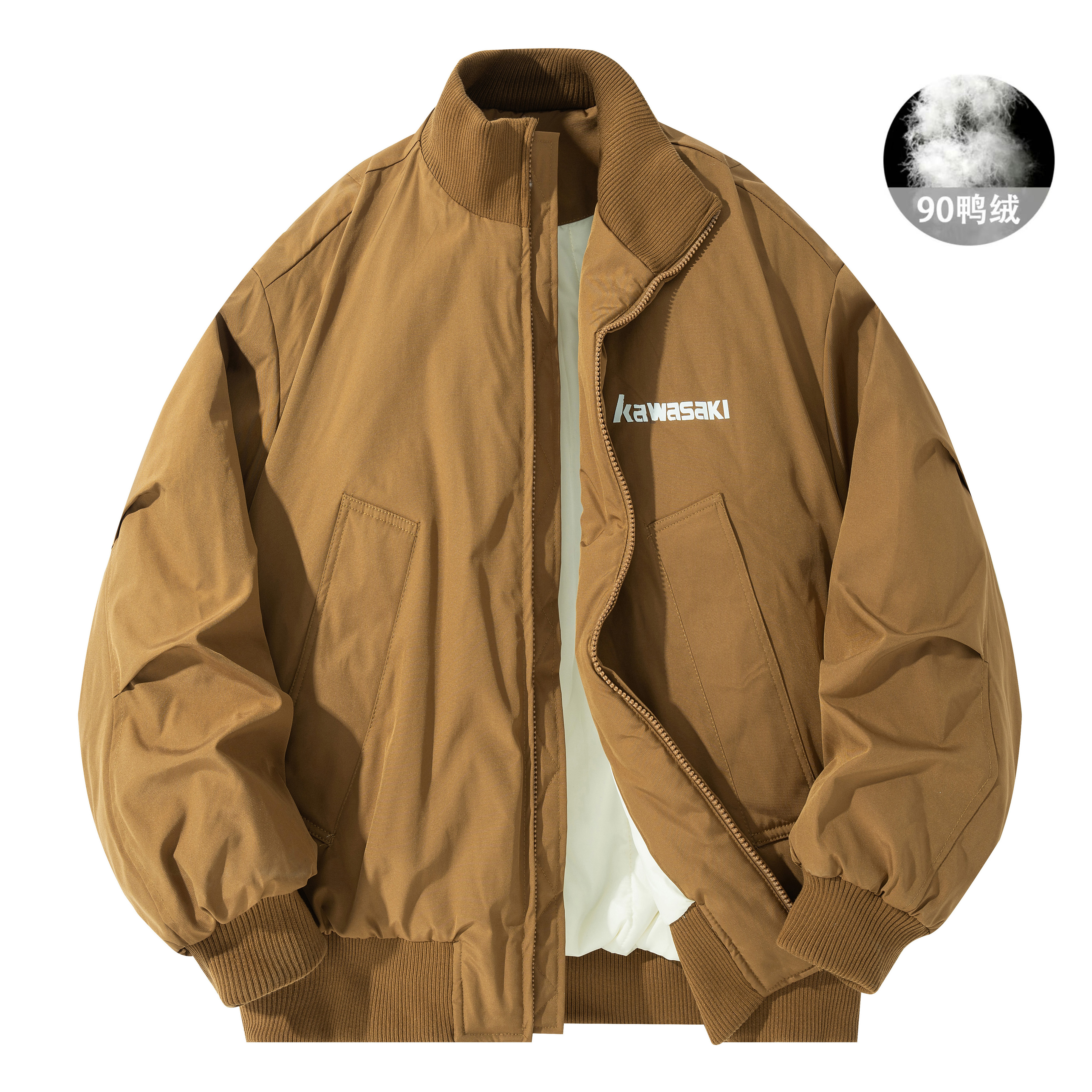 Куртка Kawasaki Пуховик (черная)