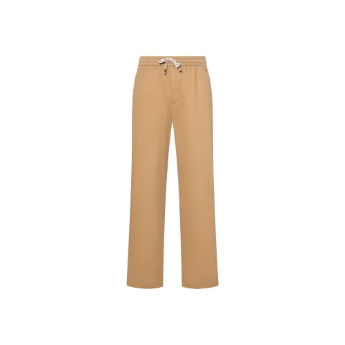 GUCCI Logo Print Drawstring Pants