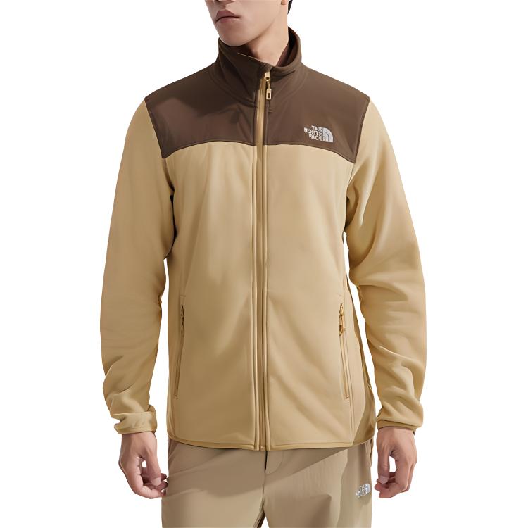 THE NORTH FACE Glacier FW24 Fleece Clothing Men’s Stone Tan