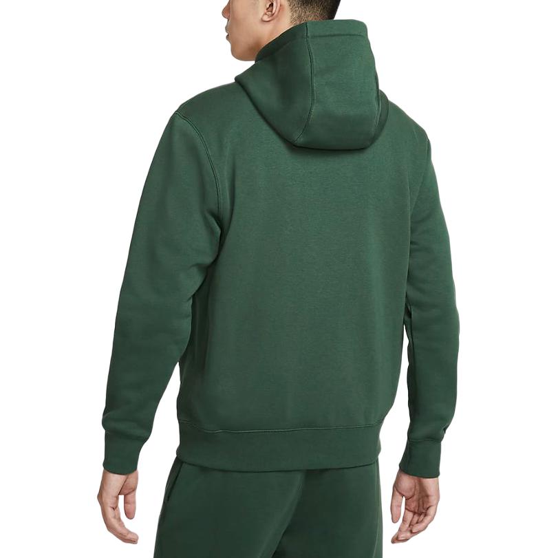 Мужская куртка Nike Sportswear Club Fleece (зеленая) — фото 4