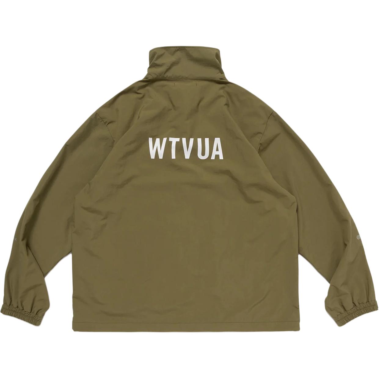 Мужская куртка WTAPS FW25 Logo (хаки/темный) — фото 2
