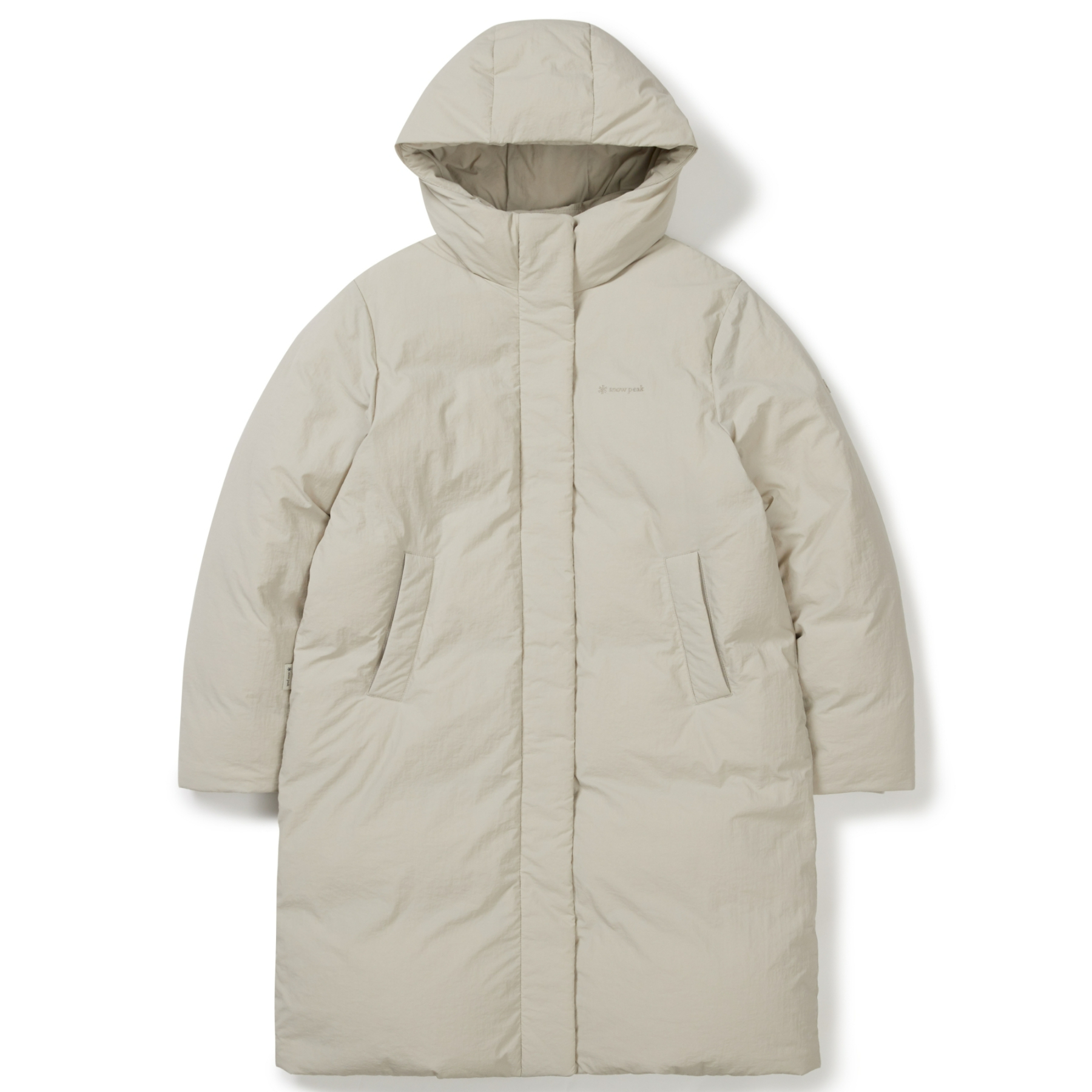 Женский пуховик snow peak snow peak 25City Campe (черный)