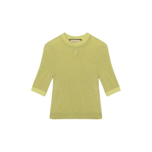 GUCCI Knitwear Women's Crew Neck Moderate Other