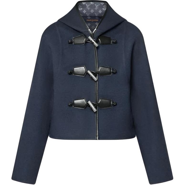 Женское пальто Louis Vuitton SS26 (серое)