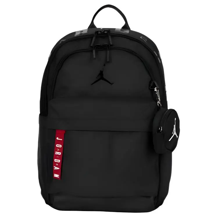 Jordan Polyester Backpack Regular Unisex Black