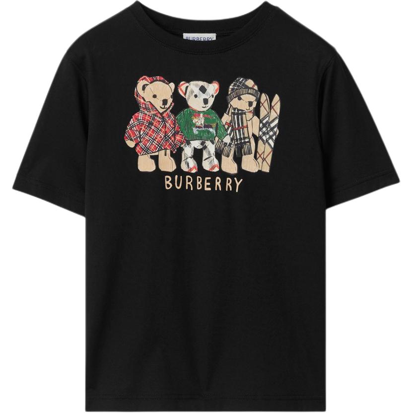 Мужская футболка Burberry С принтом (белая)