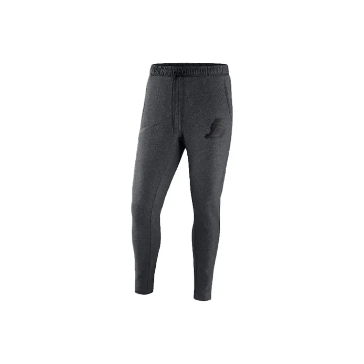 Nike NBA Sports Pants Men's Gray Thickened