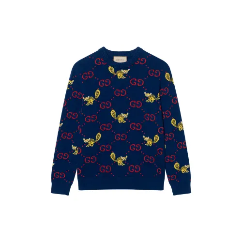 GUCCI x Freya Hartas FW21 Sweater Men's Blue