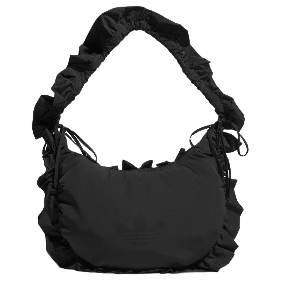 Женская сумка adidas originals RUFFLE (черная)