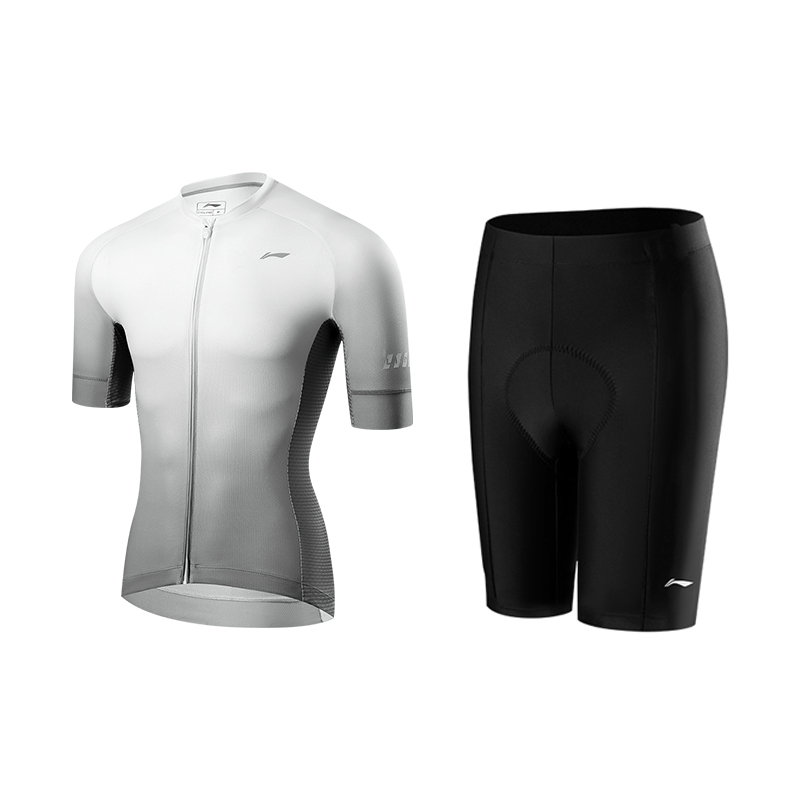 Li Ning Cycling Suits Men’s Crew Neck Moderate