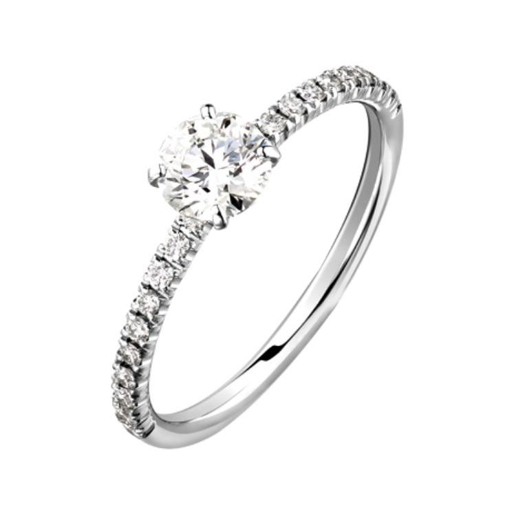 Женское кольцо Cartier (серебряное)