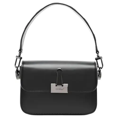 OFF-WHITE Plain Binder Small Shoulder Bag 'Black'